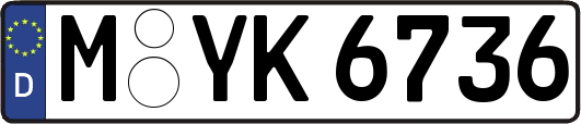M-YK6736