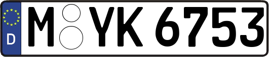 M-YK6753