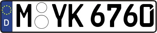 M-YK6760