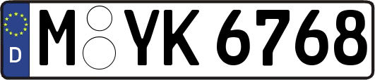M-YK6768