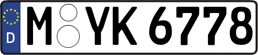 M-YK6778
