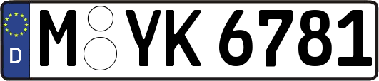 M-YK6781