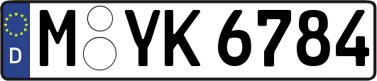 M-YK6784