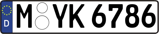 M-YK6786