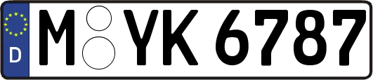 M-YK6787
