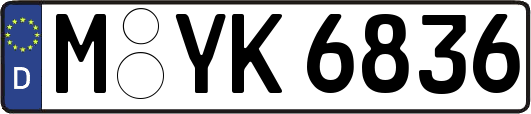 M-YK6836