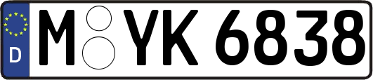 M-YK6838