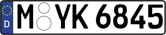 M-YK6845