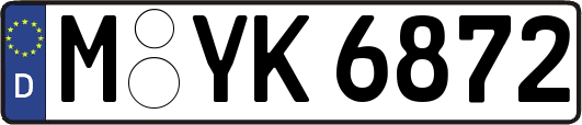 M-YK6872