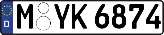 M-YK6874