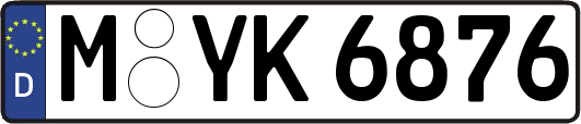 M-YK6876