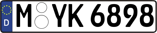 M-YK6898