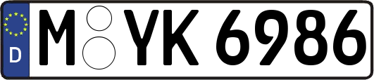 M-YK6986