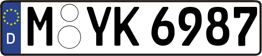 M-YK6987