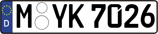 M-YK7026