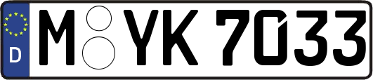 M-YK7033