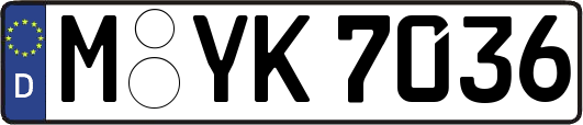 M-YK7036