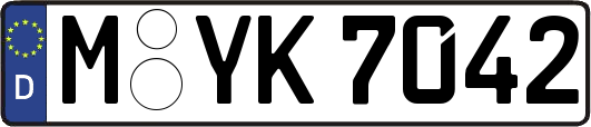 M-YK7042