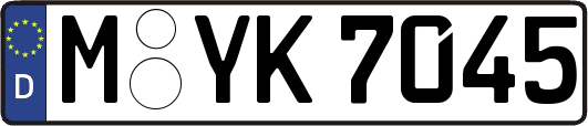 M-YK7045