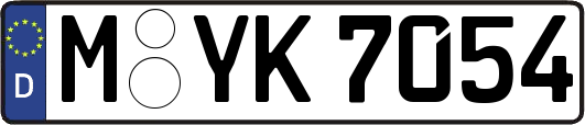 M-YK7054