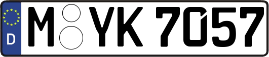 M-YK7057