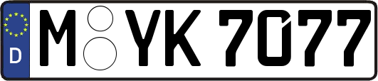 M-YK7077