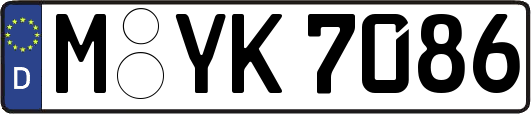 M-YK7086