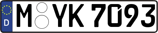 M-YK7093