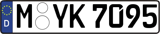 M-YK7095