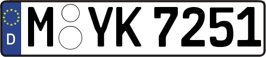 M-YK7251