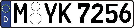 M-YK7256