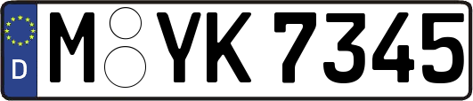 M-YK7345