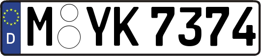 M-YK7374