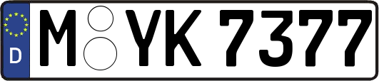 M-YK7377