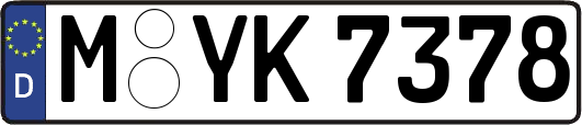 M-YK7378