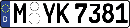 M-YK7381