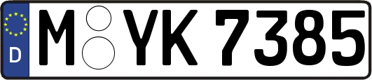 M-YK7385