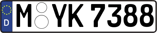 M-YK7388