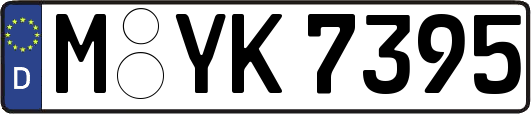M-YK7395