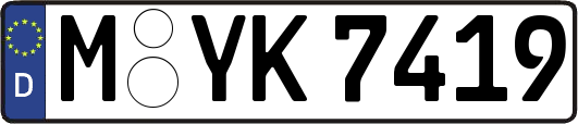 M-YK7419
