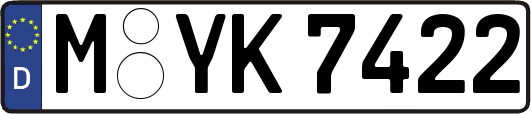 M-YK7422
