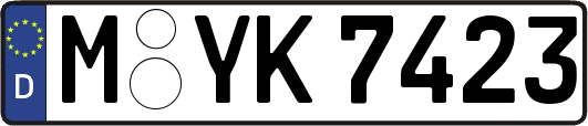 M-YK7423