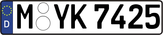 M-YK7425