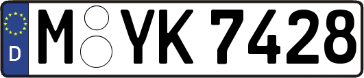 M-YK7428