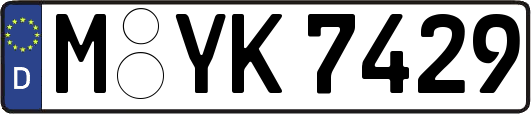 M-YK7429