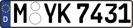 M-YK7431
