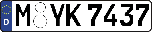 M-YK7437