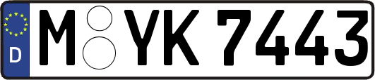 M-YK7443