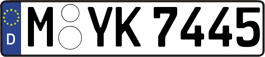 M-YK7445