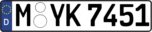 M-YK7451